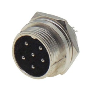 TPEL Connector Μικροφώνου GX16-6P Αρσενικό LZ310 (CN034) OWI- WAN Βύσματα Onetrade